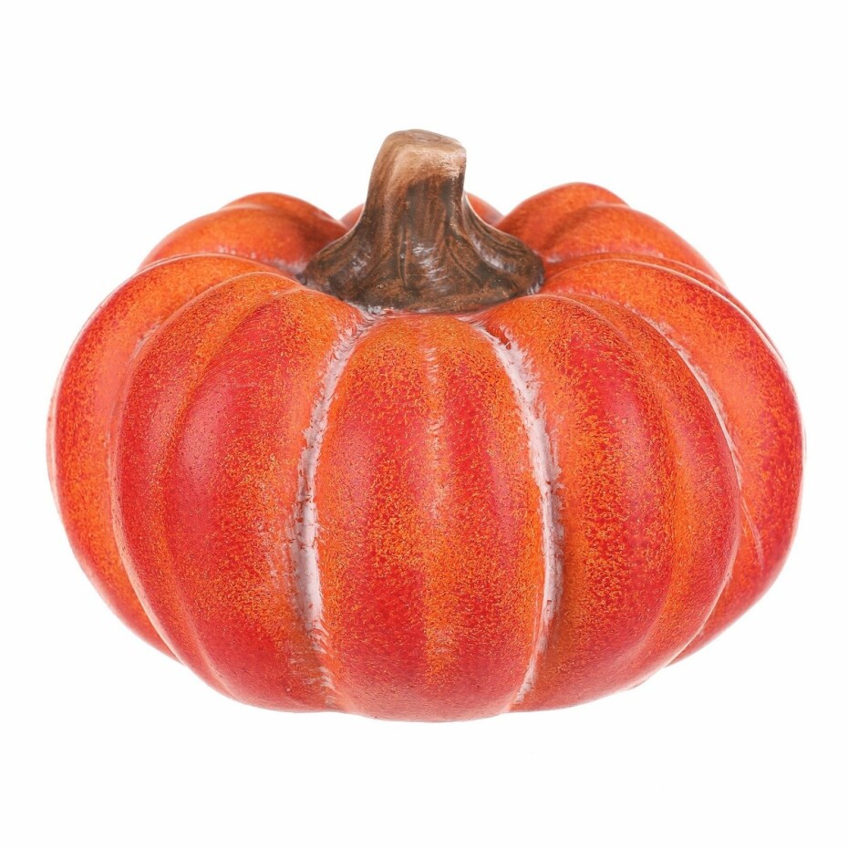 Dýně nízká bez otvorů oranžová, keramika, pr. 13 cm - main (0)