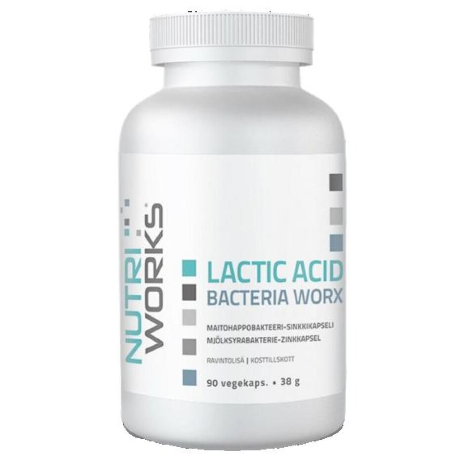 NutriWorks Lactic Acid Bacteria Worx 90 kapslí - main (0)