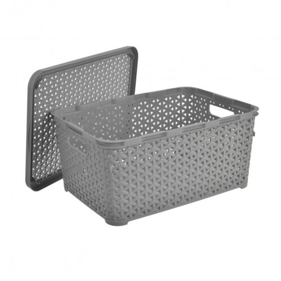 Orion Orion Box UH RATAN+víko Hobby 10 l šedý  - main (1)