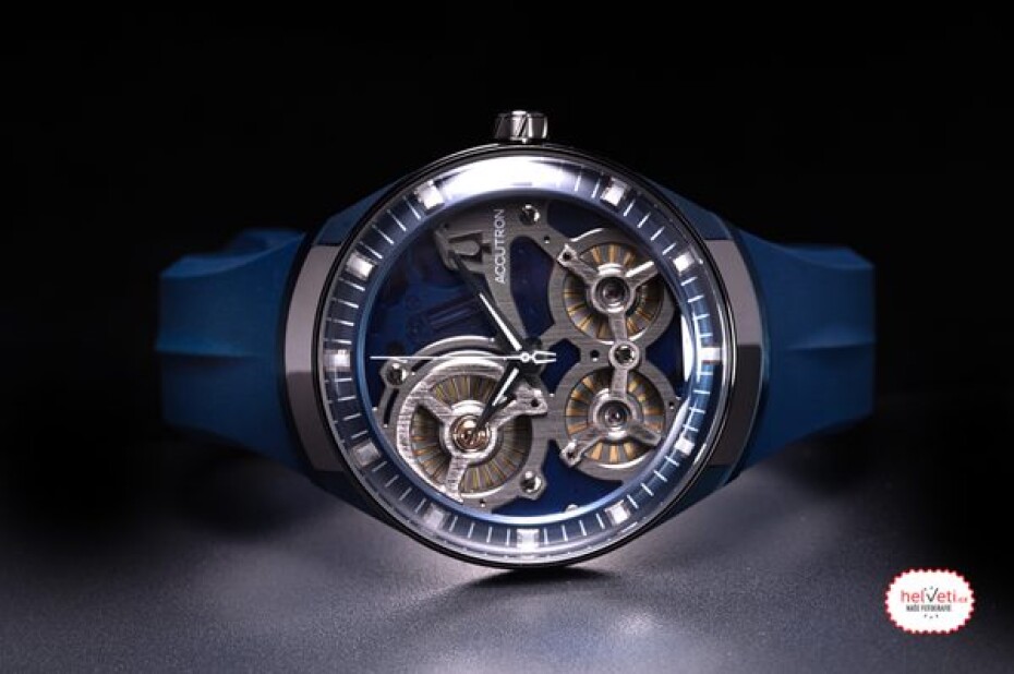 Bulova Electrostatic Accutron DNA Casino 28A208 Limited Edition - main (1)