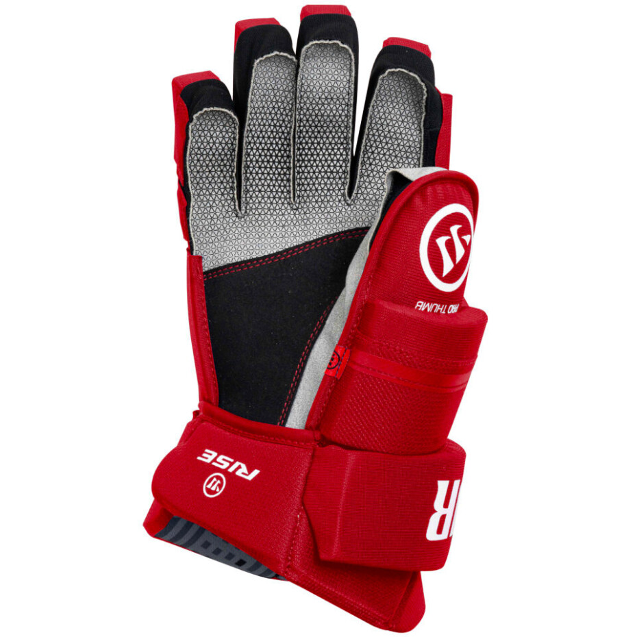 Hokejové rukavice Warrior Rise Red Senior 13 palců - main (1)