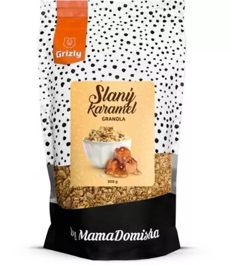 Grizly Granola Slaný karamel by @mamadomisha 300 g - main (0)