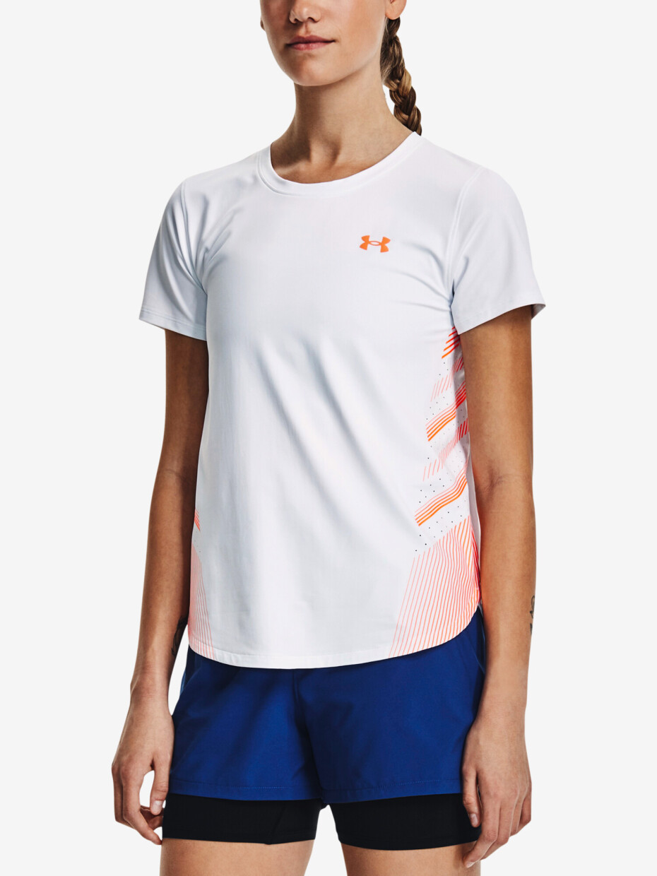 Under Armour UA Iso-Chill Laser tee II 1376818-100 WHT - main (0)
