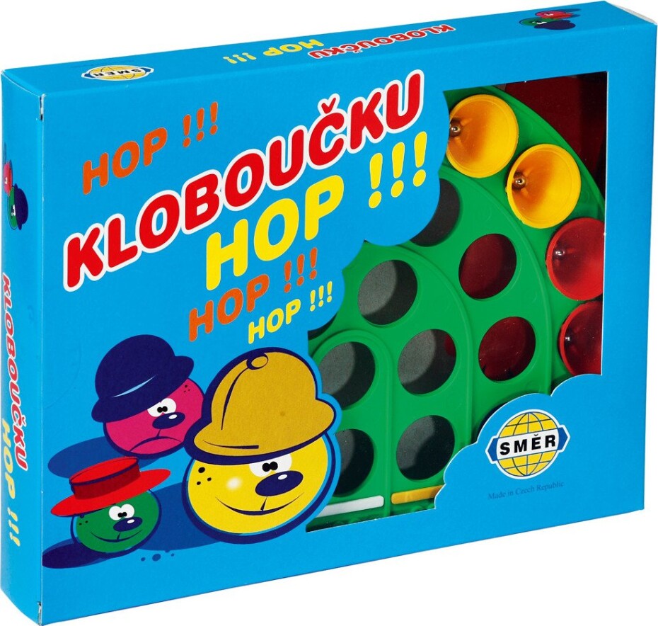 Kloboučku, hop! - společenská hra v krabici, 1.  vydání - Smoby - main (0)