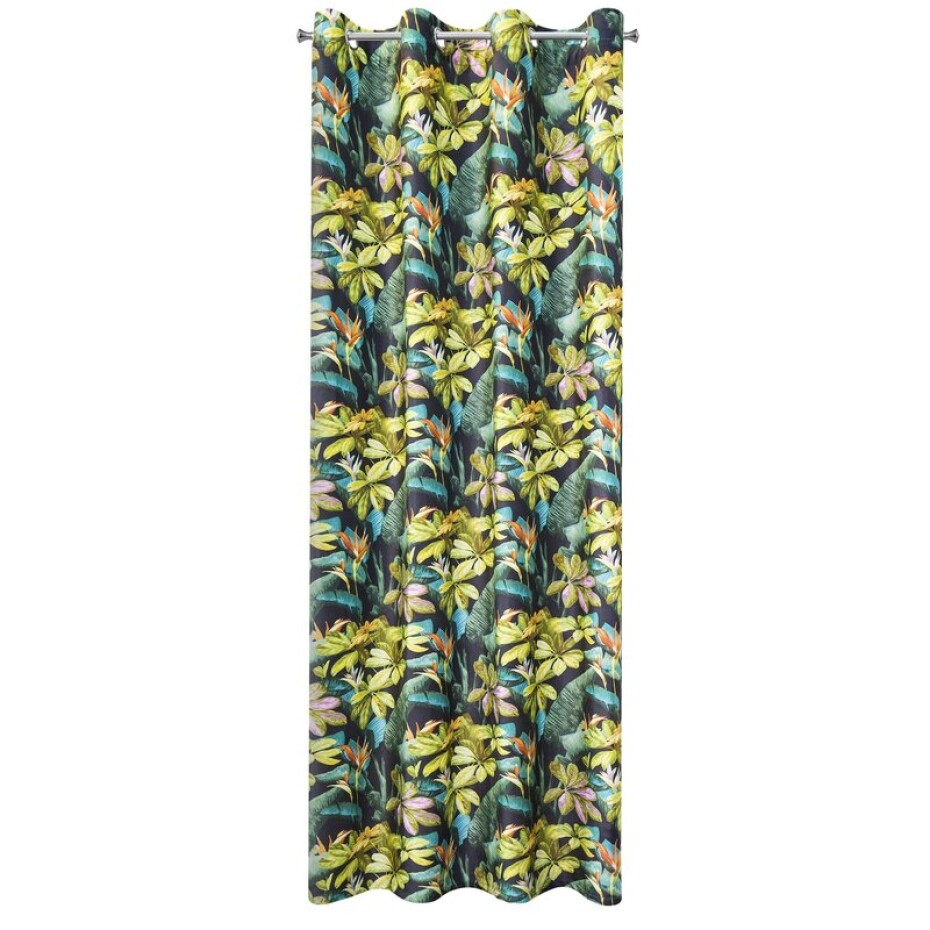 ArtFir Závěs LIVY K | listy 140 x 250 cm - main (2)