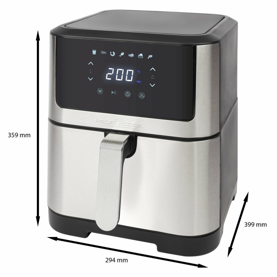 ProfiCook FR 1269 H horkovzdušná fritéza, 8 l - main (6)