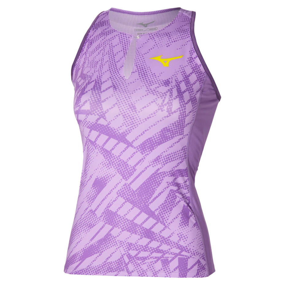 Dámské tílko Mizuno  Mugen Printed Tank  Crocus Petal M - main (0)