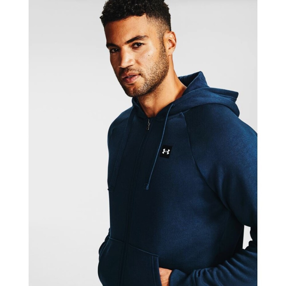 Pánská mikina Under Armour  Rival Fleece FZ Hoodie Dynamic dark blue M - main (4)