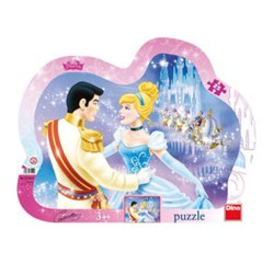 Puzzle Zamilovaná Popelka 25 dílků - main (0)