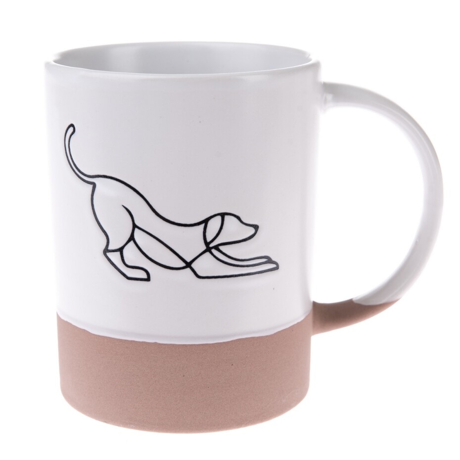 Keramický hrnek Dog line, 420 ml - main (0)