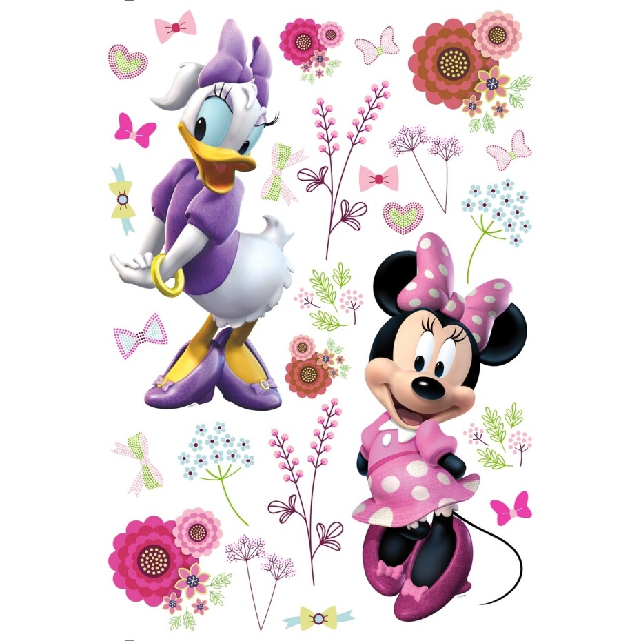 Samolepicí dekorace Minnie a Daisy, 42,5 x 65 cm - main (0)