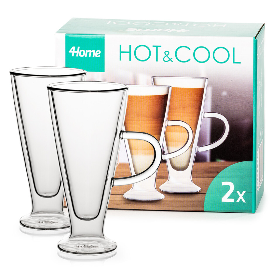 4Home Termo sklenice Latte Elegante Hot&Cool, 230 ml, 2 ks - main (7)