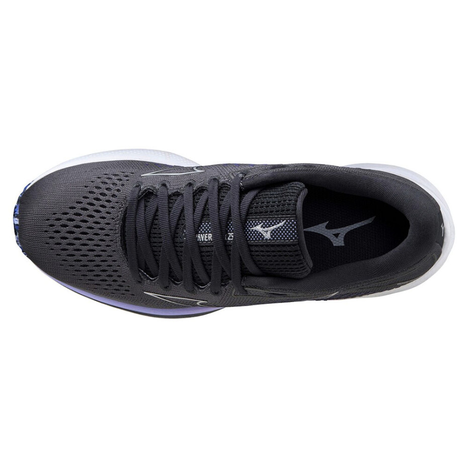 Dámská běžecká obuv Mizuno  Wave Rider Wave Rider 25 / Blackened Pearl / 10077C / Violet Glow  UK 7 - main (2)