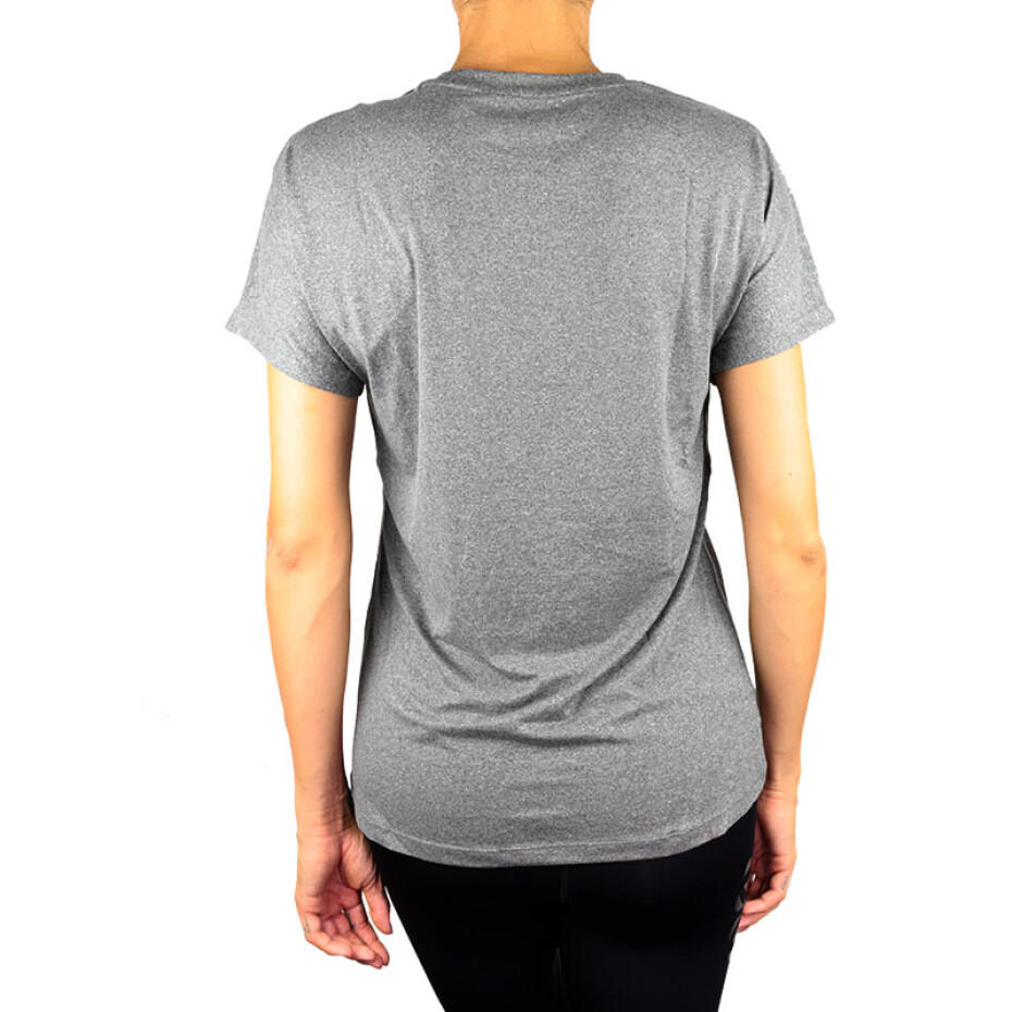 Dámské tričko Endurance  Eirene Melange Sustainable SS Tee Grey 38 - main (1)