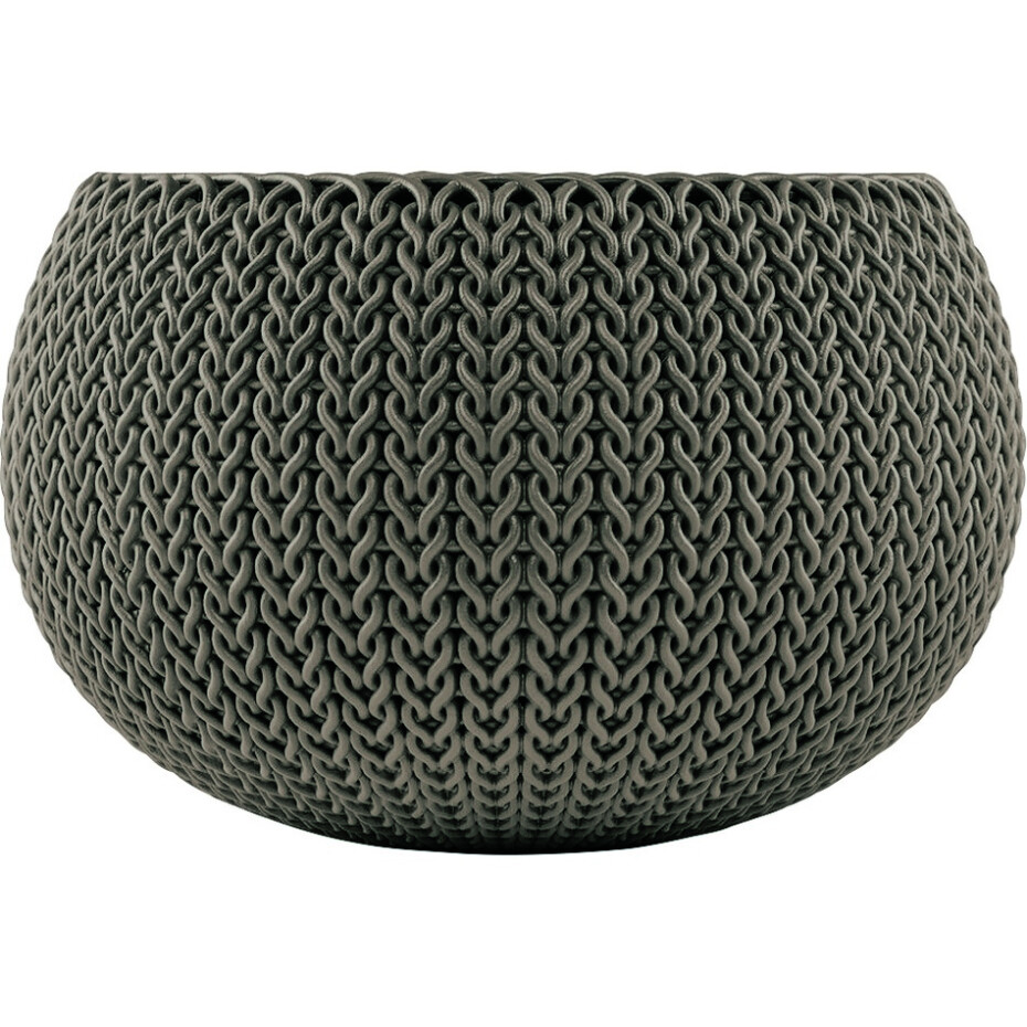 Keter Závěsný květináč Cozies S šedá, 3,2 l, 28 x 18 cm - main (1)