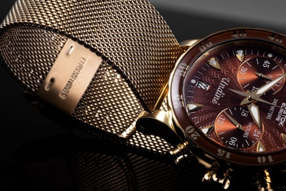 Milánský tah Vostok Europe se zlatou PVD úpravou pro Undine VK64-515B569 - main (5)