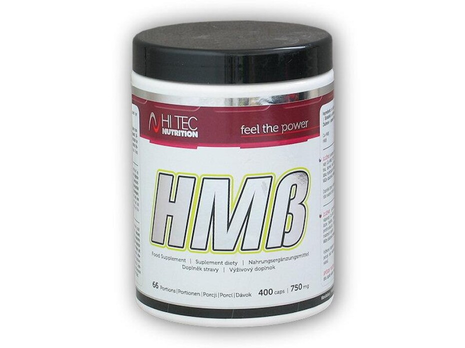 Hi Tec Nutrition HMB 750mg 400 kapslí - main (0)