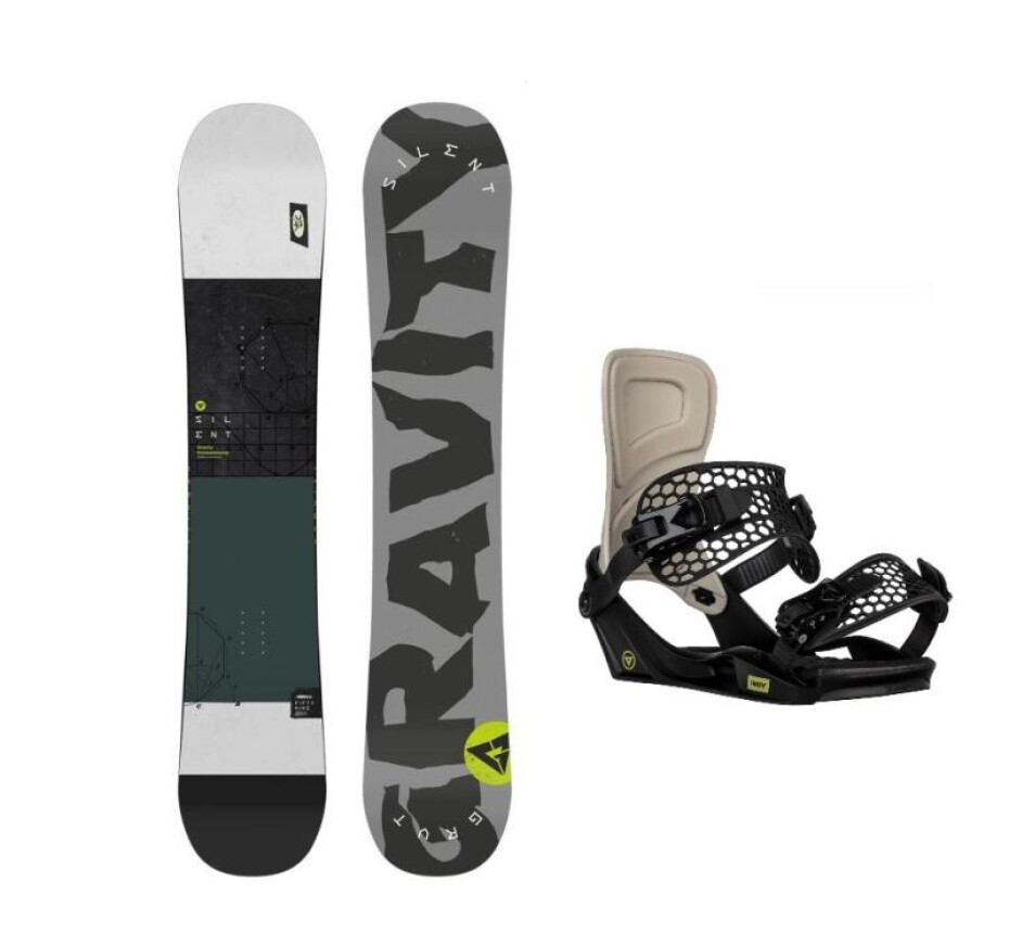 Gravity Silent 24/25 pánský snowboard + Gravity Indy stone/black vázání - main (0)