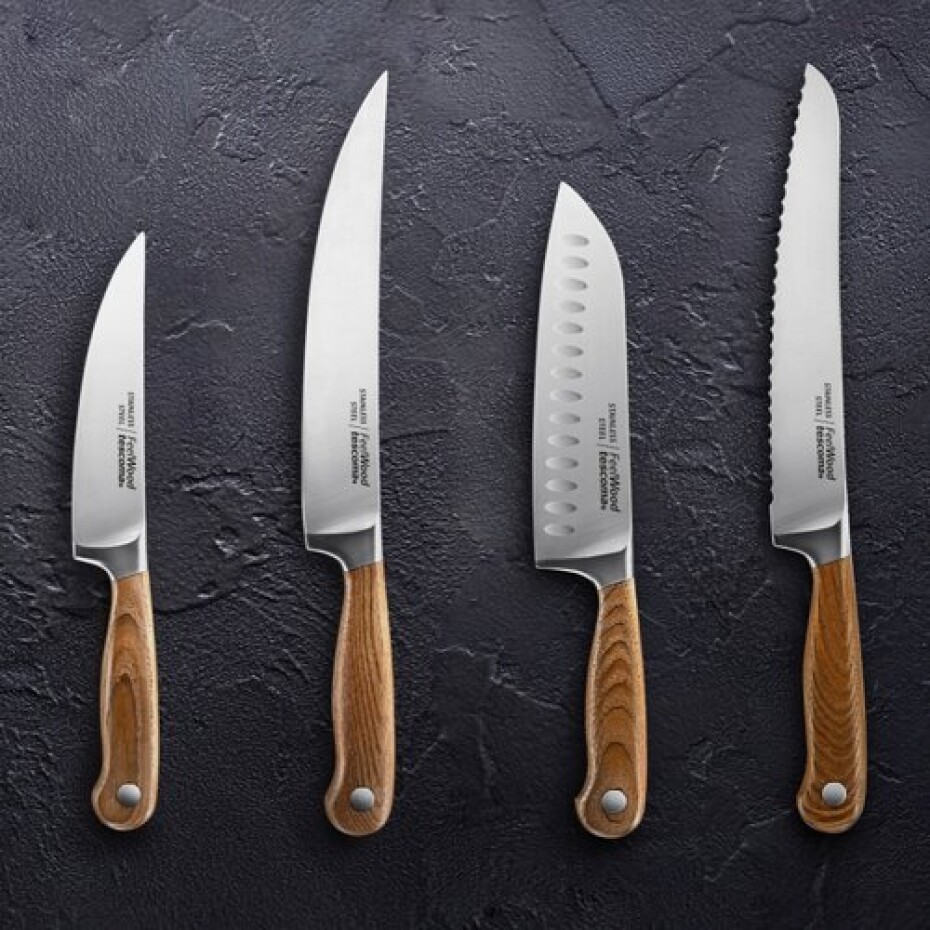 Tescoma Nůž Santoku FEELWOOD, 17 cm - main (3)