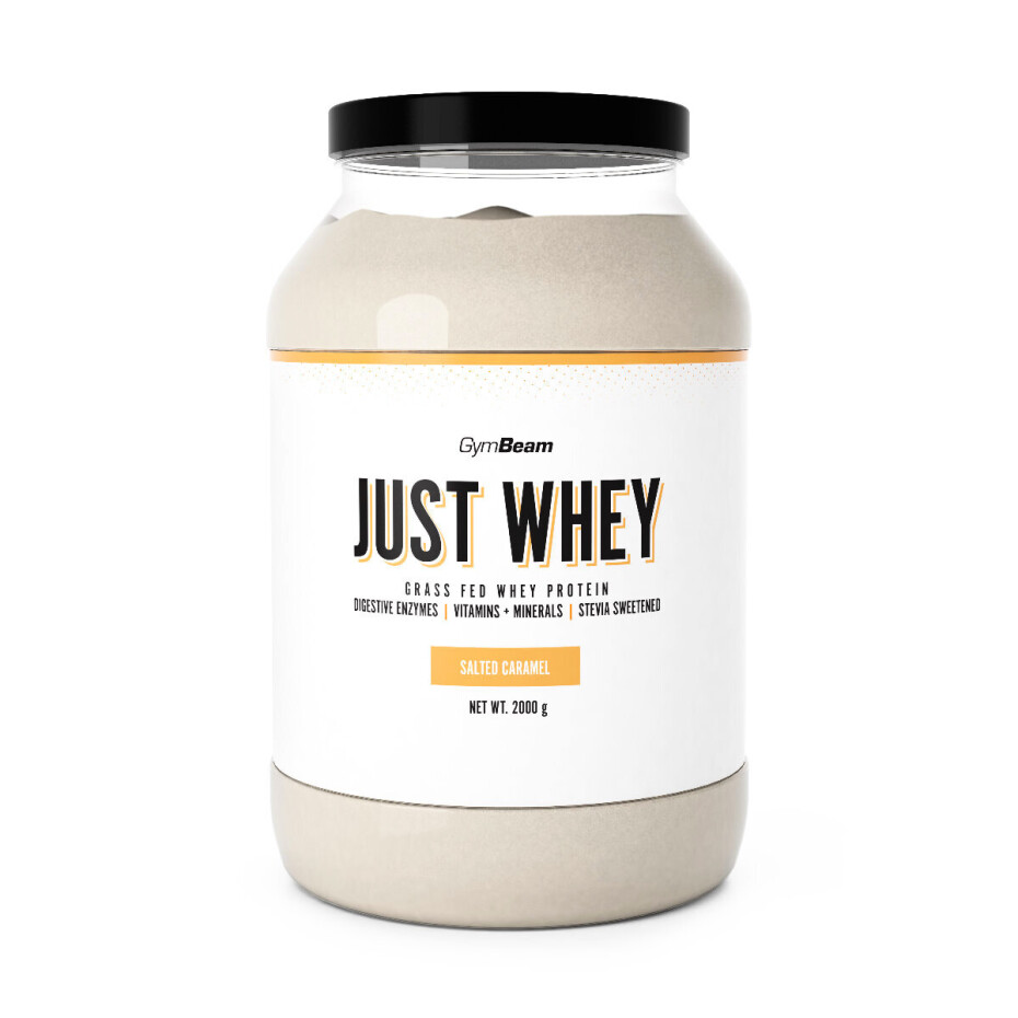 GymBeam Just Whey 2000 g slaný karamel - main (4)
