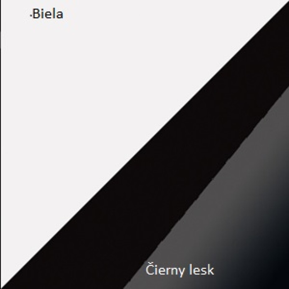 ArtCross Obývací stěna KING | 1 Barva: Bílá / bílý lesk - main (5)