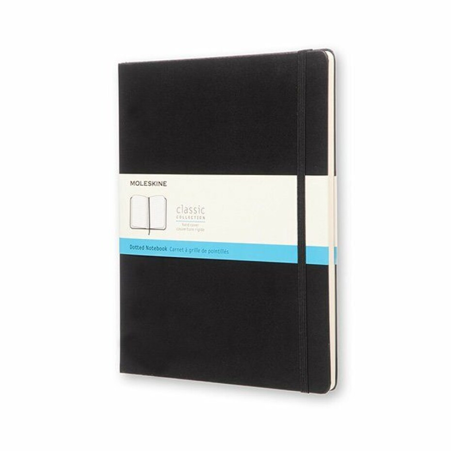 Zápisník Moleskine VÝBĚR BAREV - tvrdé desky - XL, tečkovaný 1331/11194 - Zápisník Moleskine - tvrdé desky černý - main (0)
