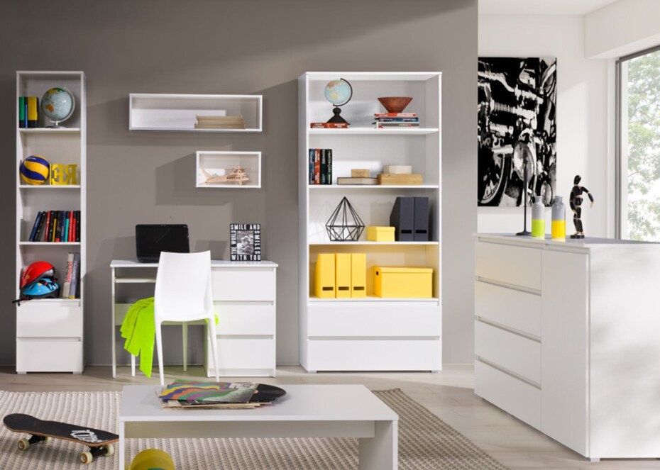 ArtMadex Komoda COSMO C07 | bílá - main (3)