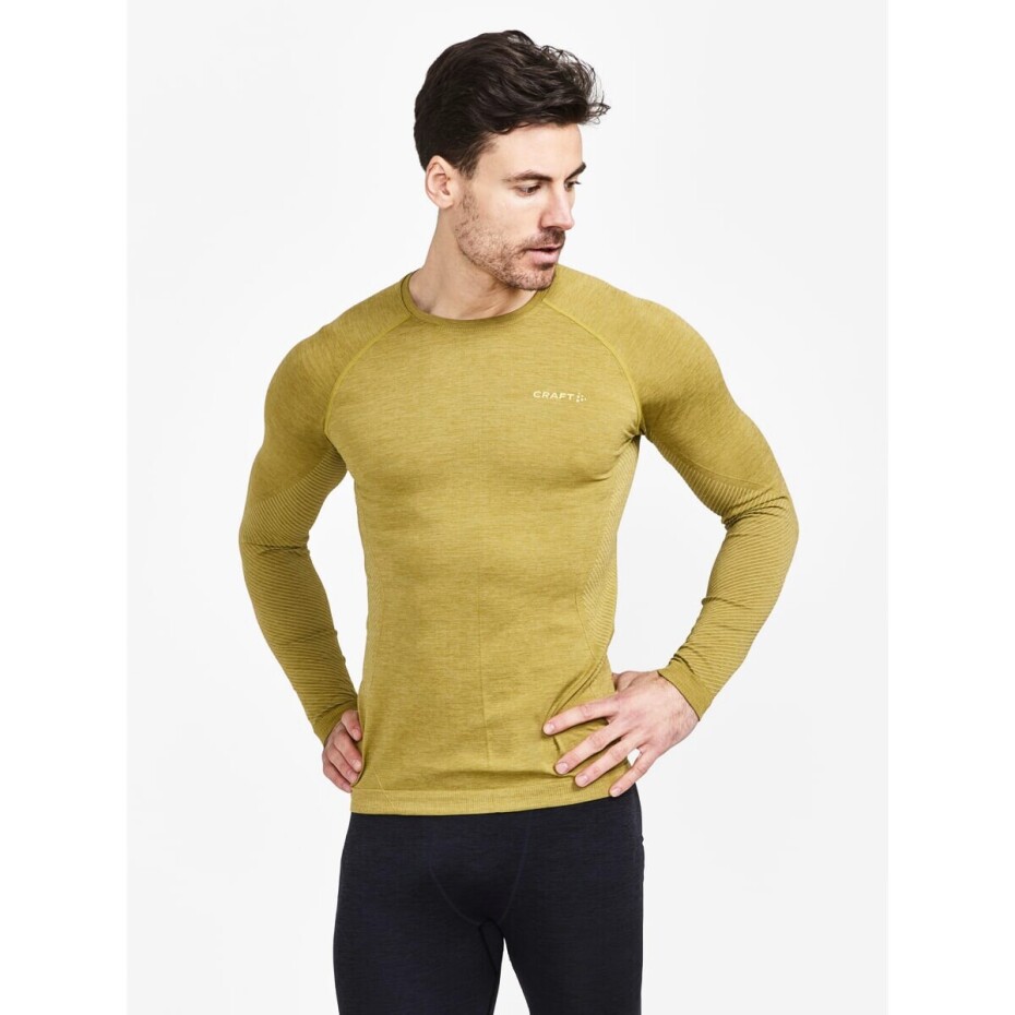 Pánské tričko Craft  CORE Dry Active Comfort LS Brown S - main (4)