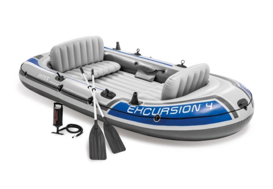 Intex 68324 Nafukovací člun Excursion 4 Set - 315 x 165 x 43 cm - main (0)
