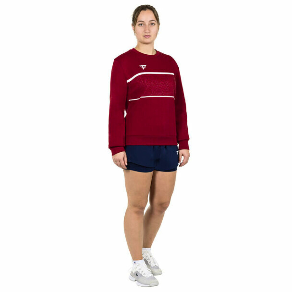 Dámská mikina Tecnifibre  Club Sweater Cardinal L - main (2)