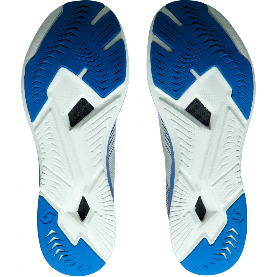 Pánská běžecká obuv Scott  Carbon RC White/Storm Blue  EUR 45,5 - main (1)