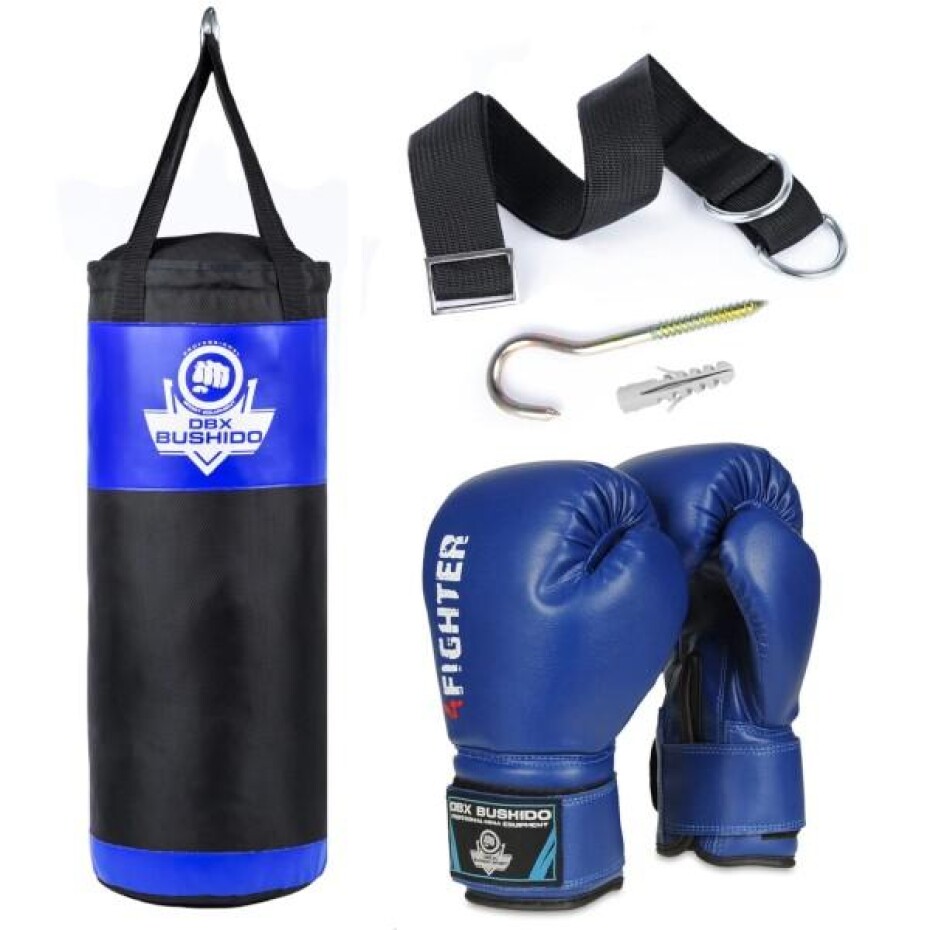 BUSHIDO Sada pro trénink boxu DBX DBX Kids60.2 modrá - main (0)