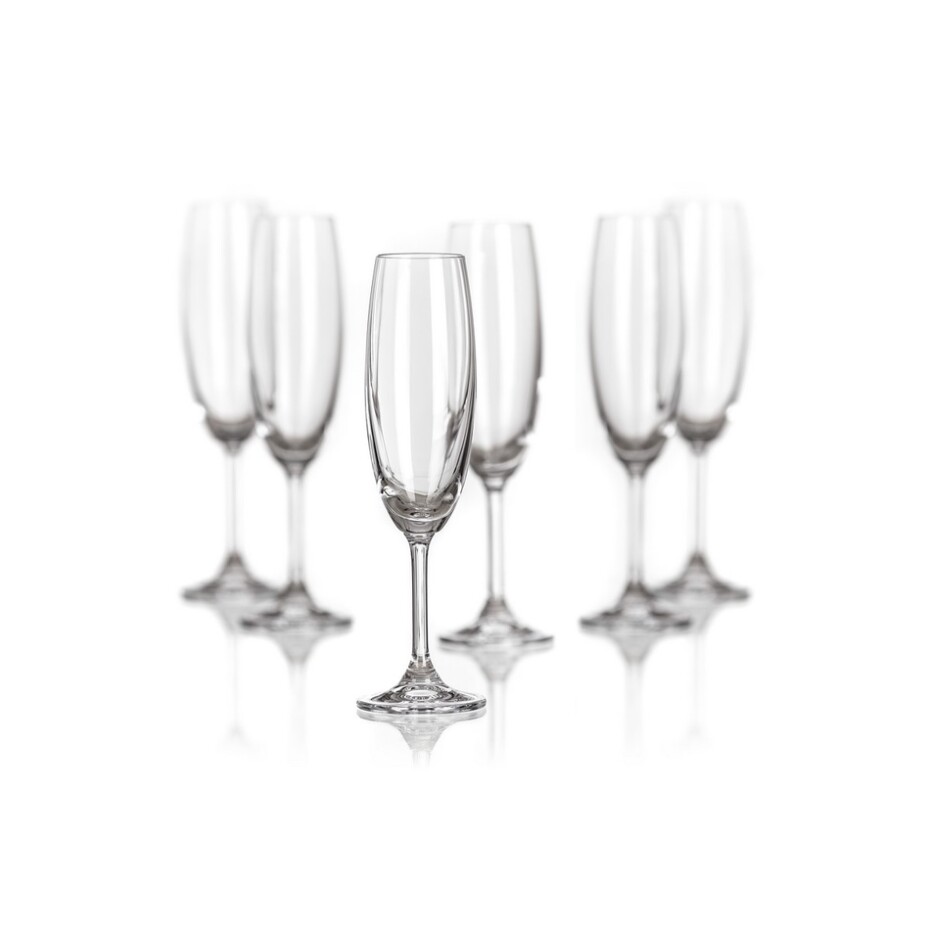 Banquet Crystal Sklenice na sekt Leona 210 ml - main (4)