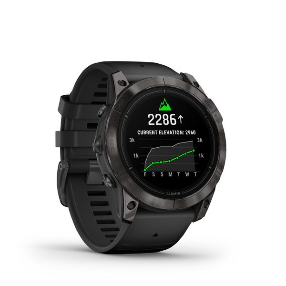 Garmin Epix™ Pro 51mm (Gen 2) Sapphire Edition Carbon Gray DLC Titanium / Black Band - 010-02804-01 - main (0)