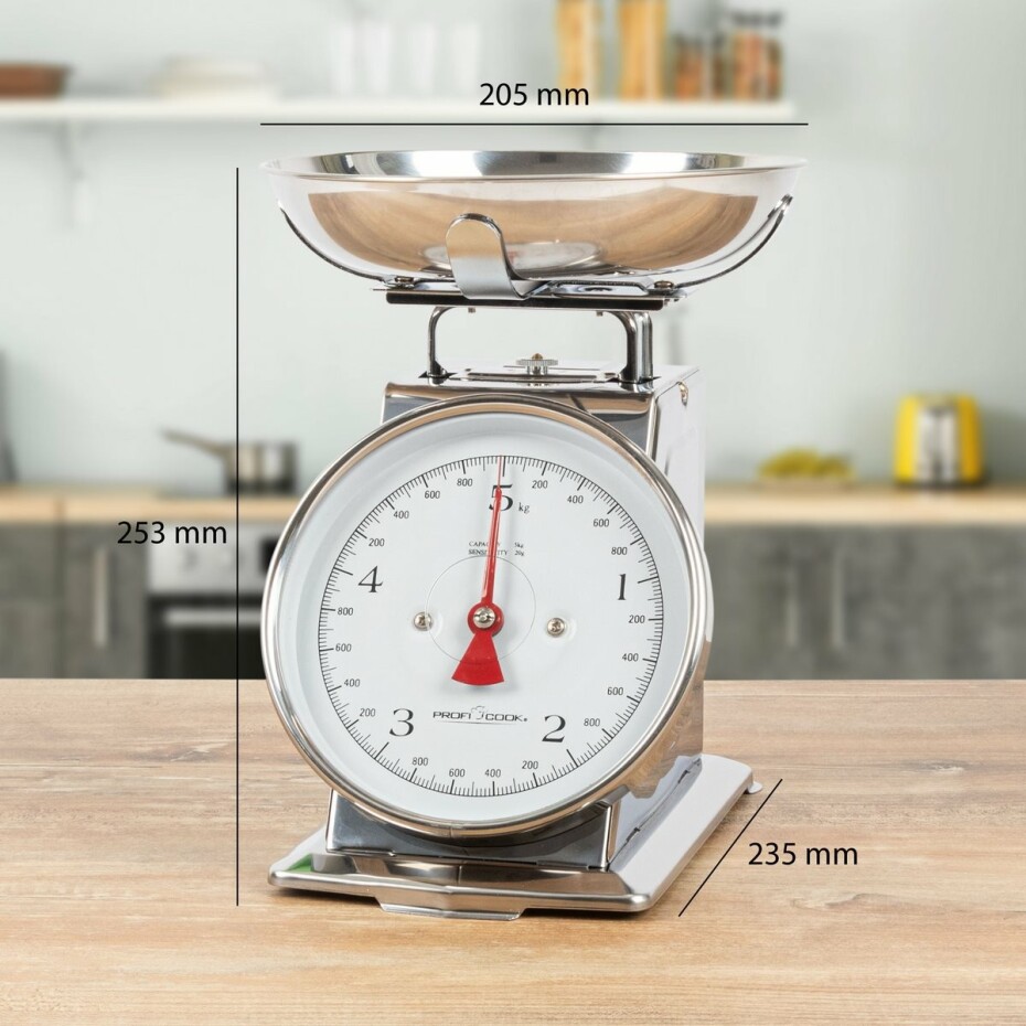ProfiCook KW 1247 retro kuchyňská váha - main (8)