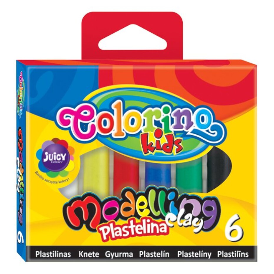 Colorino modelovací hmota, kulatá, 6 barev - main (0)