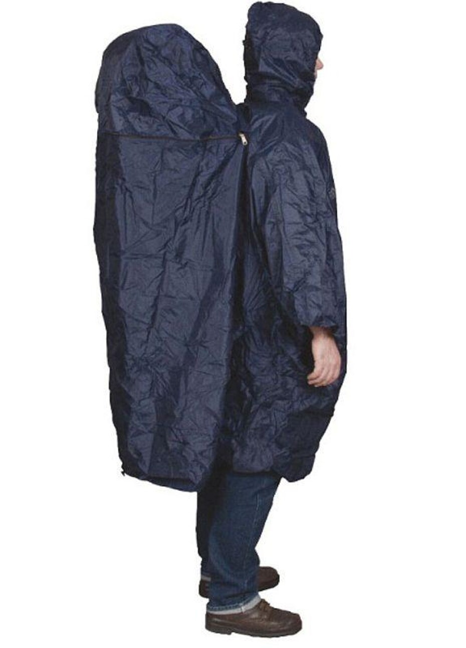 TravelSafe pláštěnka s kapsou na batoh Poncho navy S/M - main (0)