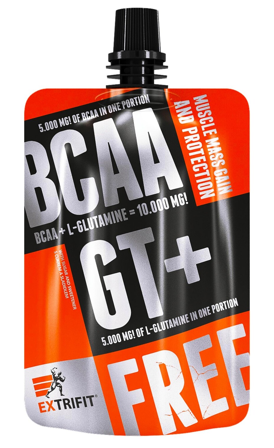 Extrifit BCAA GT+ 80 g meruňka - main (0)