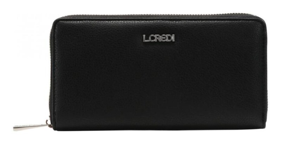 L.CREDI Filippa Wallet L Black - main (0)