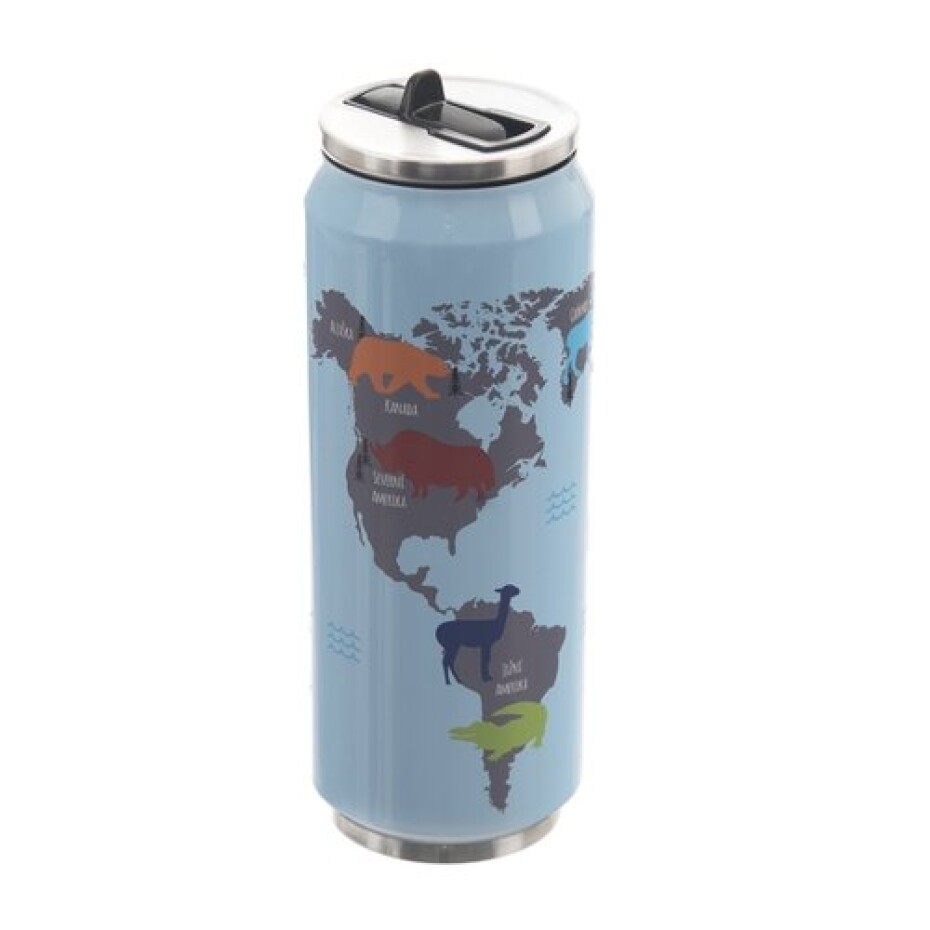 Orion Termoska-plechovka ner. 0,5 l Svět  - main (1)