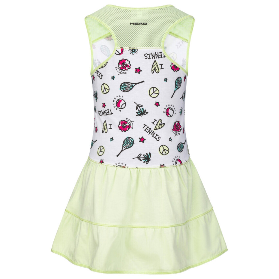 Dívčí šaty Head  Tennis Dress Girls LN 104 cm - main (3)