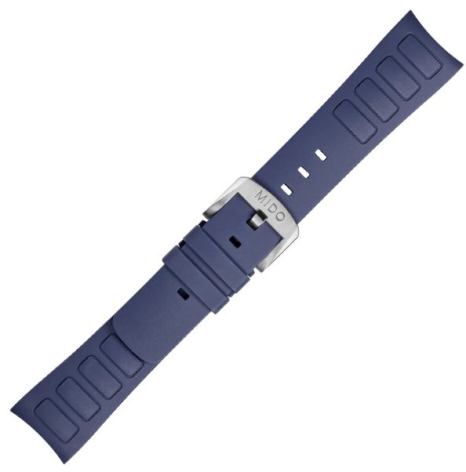 Řemínek Mido M603018728 modrý k modelům Mido Multifort TV Big Date - main (1)