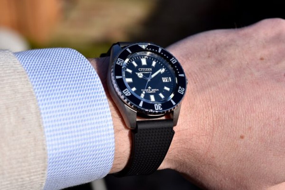 Citizen Fujitsubo Promaster Marine Automatic Diver's Super Titanium NB6021-17E - main (20)