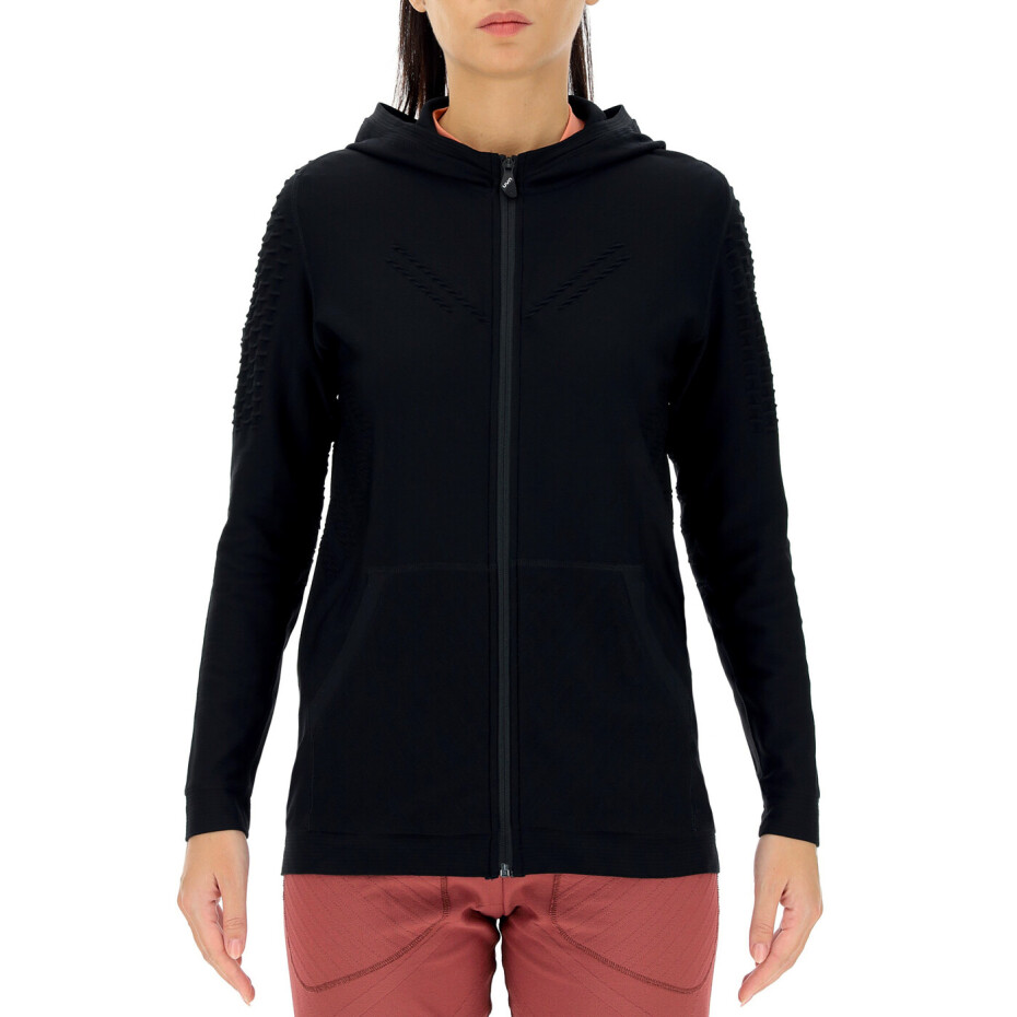 Dámská mikina UYN  Run Fit OW Hooded Full Zip Blackboard L - main (1)