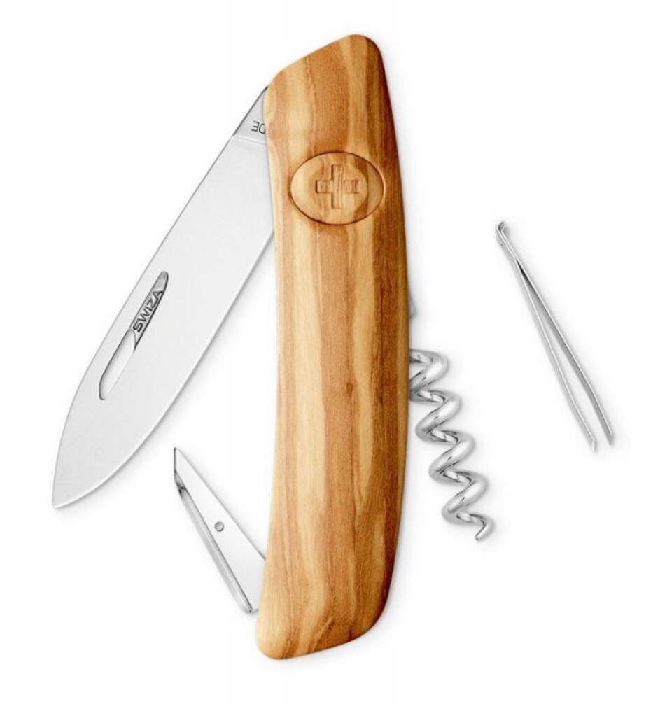Swiza kapesní nůž D01 Standard Wood Olive - main (0)