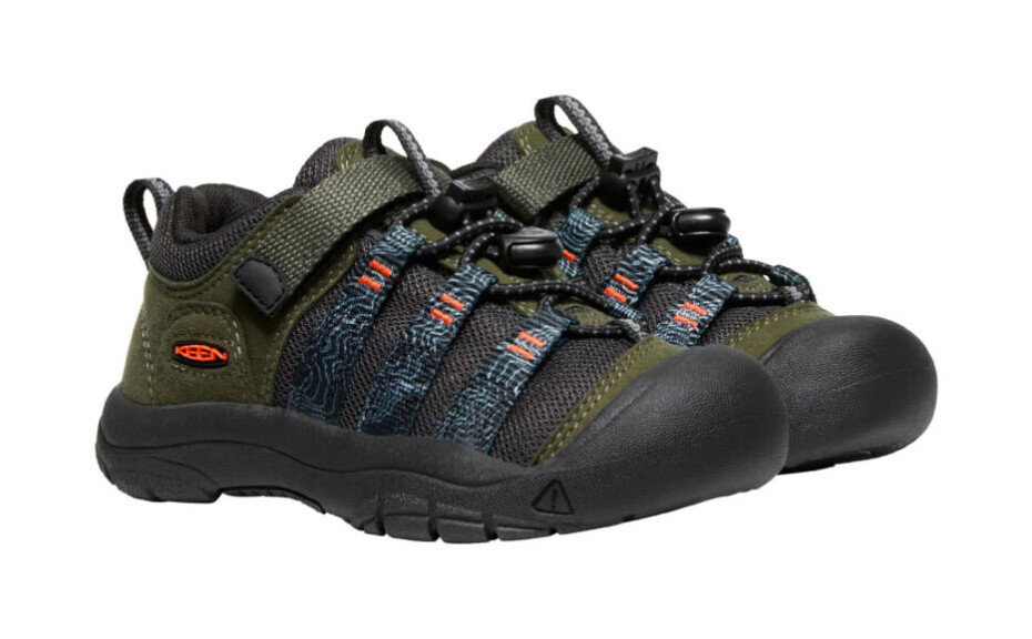 Dětská outdoorová obuv Keen Newport H2Sho Forest Night/Magnet  US 8 (Kid) - main (3)