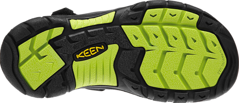 Dětské sandály Keen  Newport H2 K Black/Lime Green  US 9 - main (1)