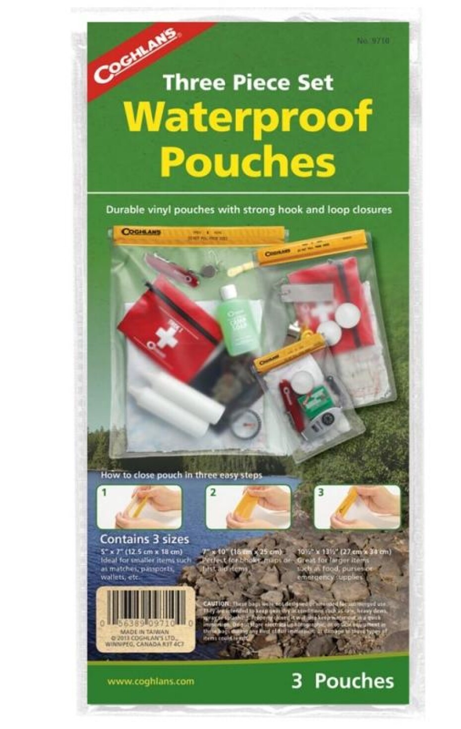 Coghlans Ltd. Coghlans sada vodotěsných pouzder Waterproof Pouches - main (0)