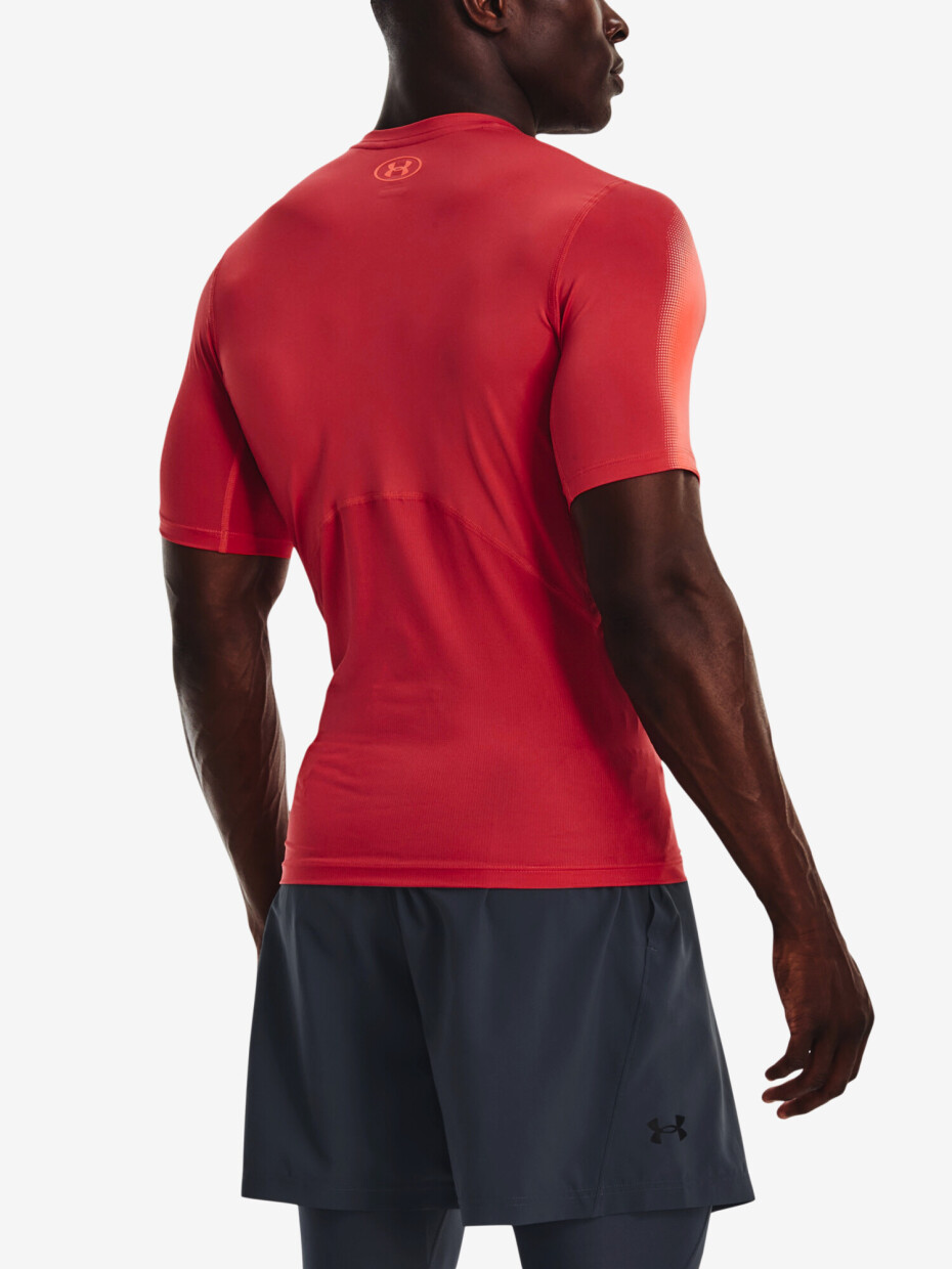 Pánské tričko Under Armour HeatGear Novelty SS-RED M - main (3)