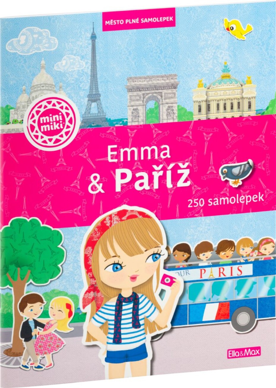 Emma &amp; Paříž - Město plné samolepek - Julie Camel - main (0)